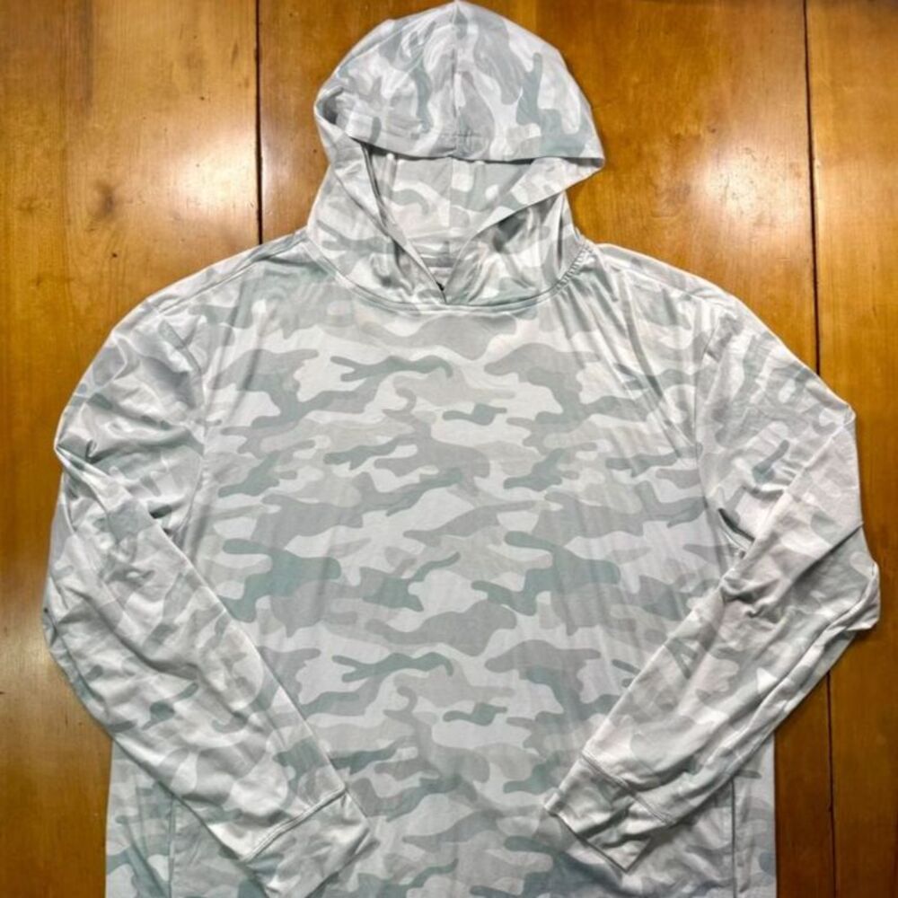 Anderson Ord Lightweight XXL Performance Hoodie Blacks Beach Hoodie White Camo